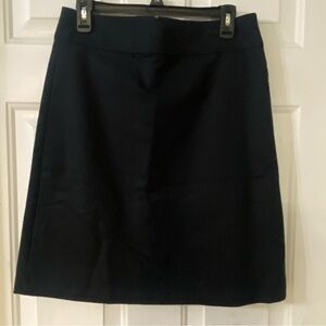 NWT Banana Republic Black Lines Stretch Skirt